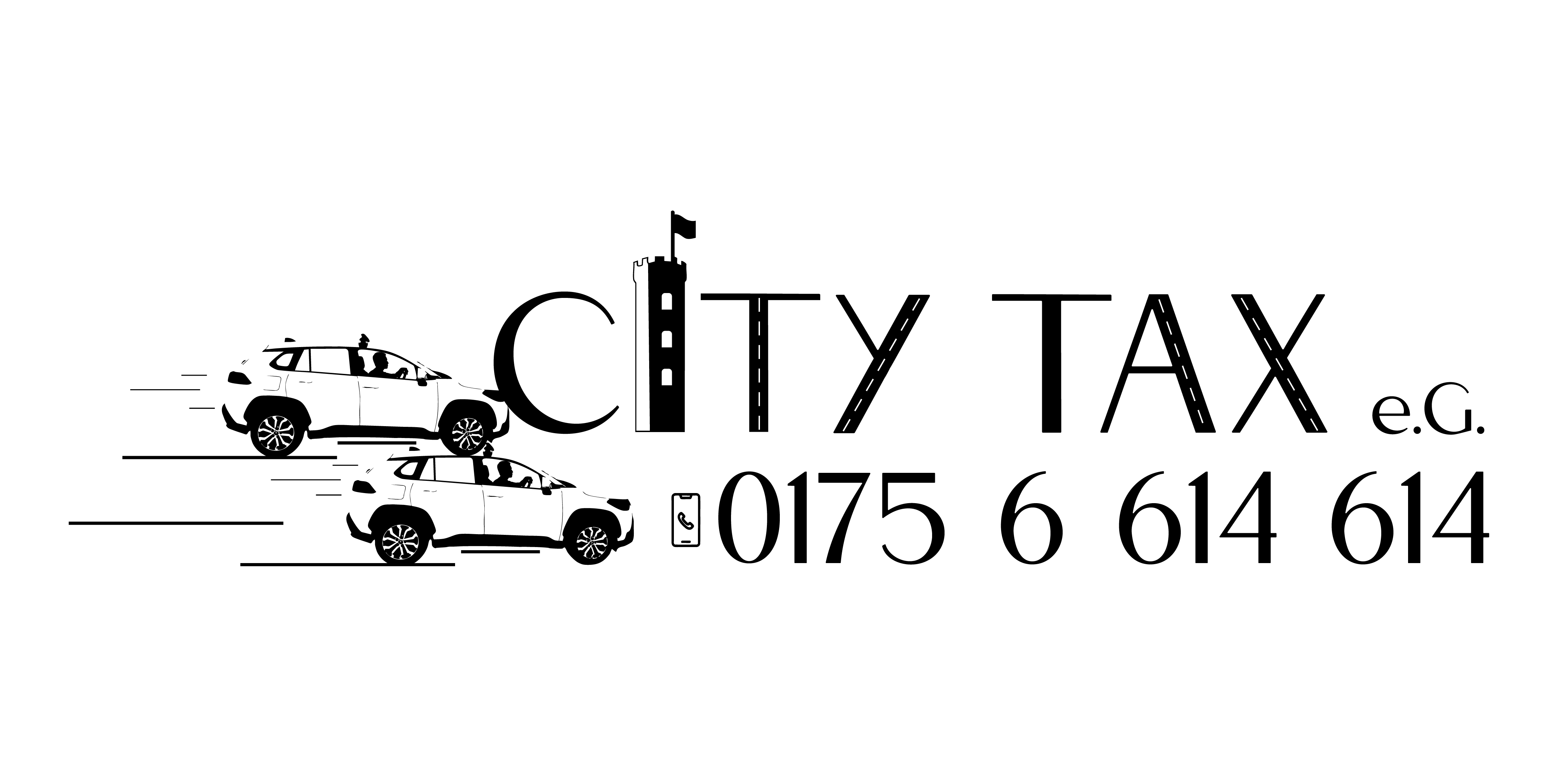 Citytax Logo mit Telefonnummer